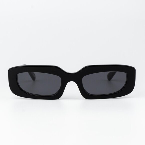 Off-White RENTON Women Sunglasses Black Grey Rectangle OERI13C RENTON 1007 - Picture 3 of 15